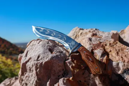 Jumbo Animal Engraved Bowie Knives